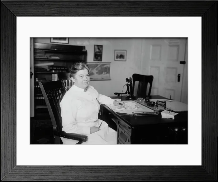Framed Print : Agnes S. Ward, Principal, between c1915 and 1918. Creator: Bain News Service