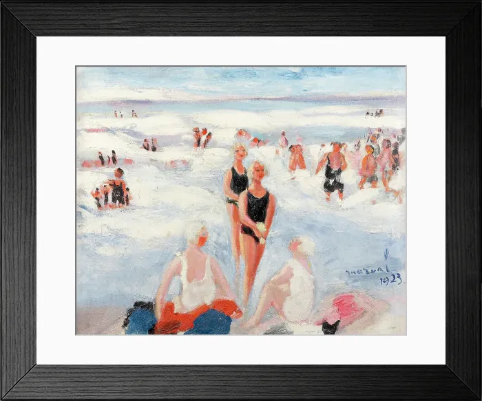 Framed Print : Biarritz, 1923. Creator: Marval; Jacqueline (1866-1932) Framed Print : Biarritz, 1923. Creator: Marval; Jacqueline (1866-1932)