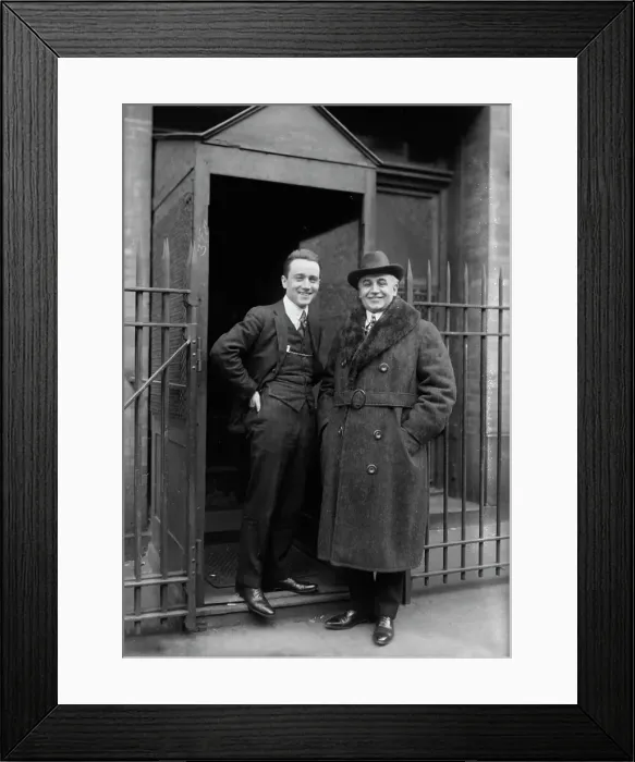Framed Print : Alphonse & Leon Rothier, between c1915 and c1920. Creator: Bain News Service Framed Print : Alphonse & Leon Rothier, between c1915 and c1920. Creator: Bain News Service