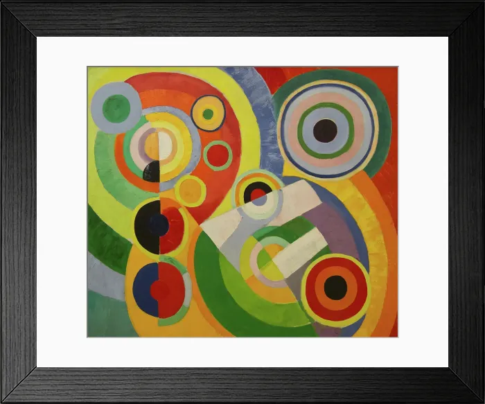 Framed Print : Rythme, Joie de vivre (Rhythm, Joy of living), 1930. Creator: Delaunay; Robert (1885-1941) Framed Print : Rythme, Joie de vivre (Rhythm, Joy of living), 1930. Creator: Delaunay; Robert (1885-1941)