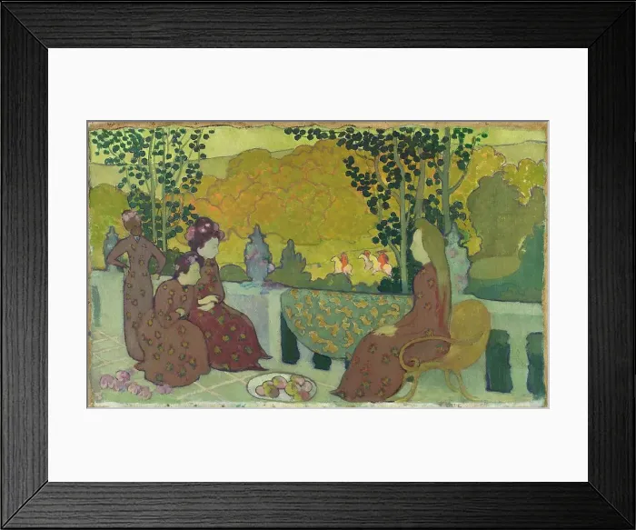 Framed Print : Soir de septembre (September evening), 1891. Creator: Denis; Maurice (1870-1943) Framed Print : Soir de septembre (September evening), 1891. Creator: Denis; Maurice (1870-1943)