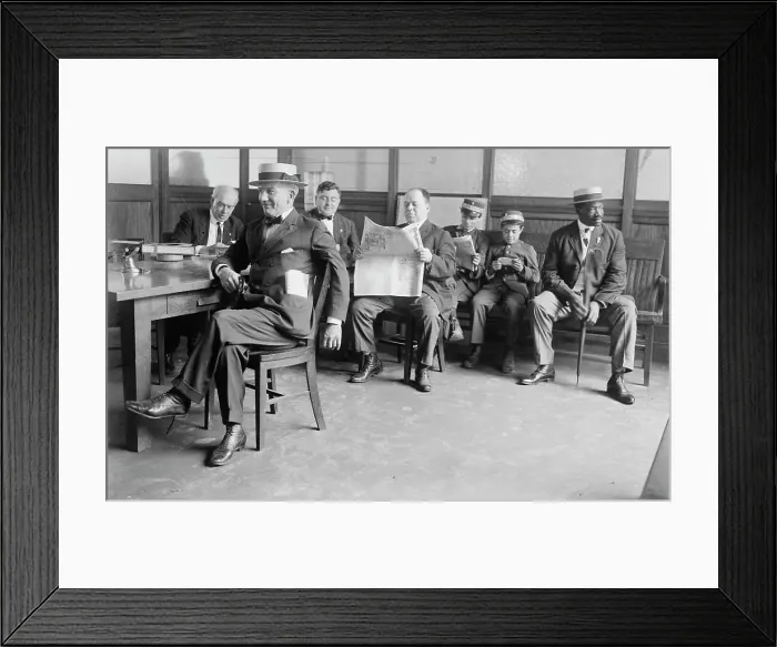 Framed Print : Anteroom, Rep. Nat. Committee, between c1915 and c1920. Creator: Bain News Service Framed Print : Anteroom, Rep. Nat. Committee, between c1915 and c1920. Creator: Bain News Service