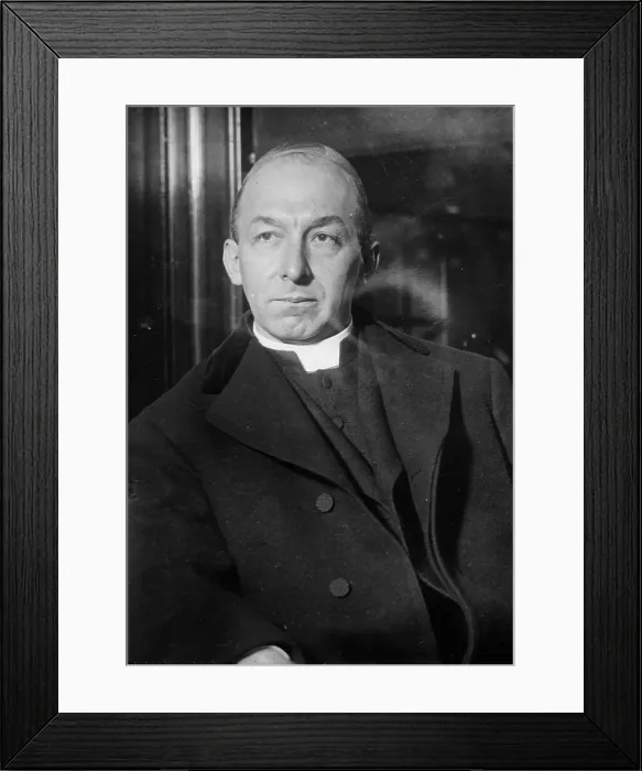 Framed Print : Archbishop Mundelein, between c1915 and c1920. Creator: Bain News Service Framed Print : Archbishop Mundelein, between c1915 and c1920. Creator: Bain News Service