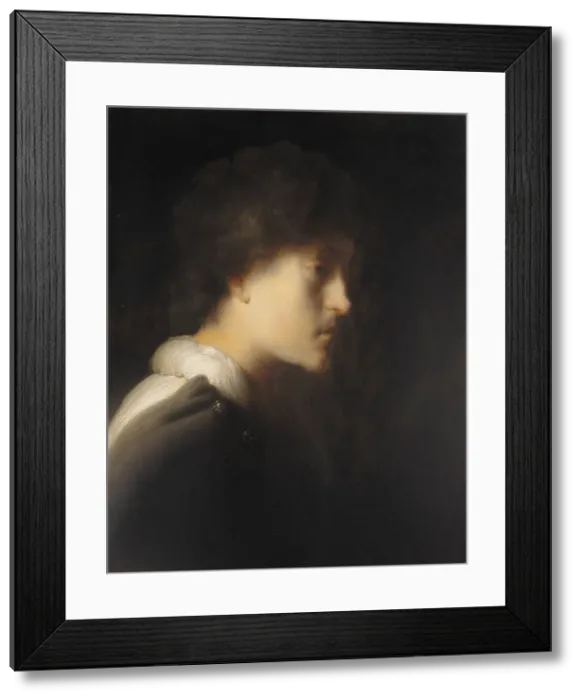 Framed Print : Self-portrait, c1635. Creator: Lievens; Jan (1607-1674) Framed Print : Self-portrait, c1635. Creator: Lievens; Jan (1607-1674)