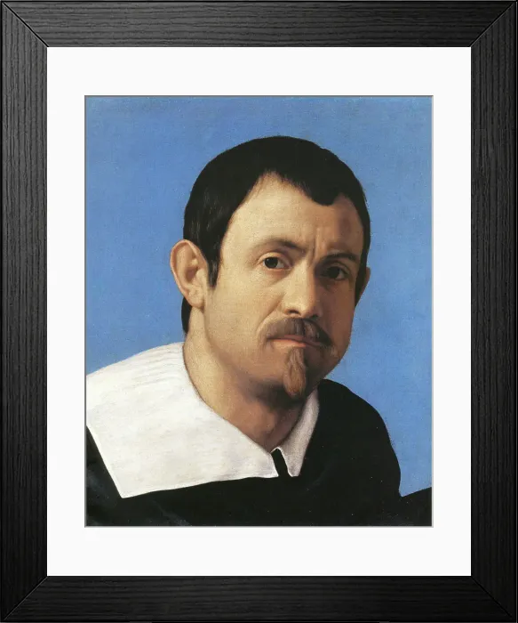 Framed Print : Self-portrait, c1650. Creator: Sassoferrato (Salvi); Giovanni Battista (1609-1685) Framed Print : Self-portrait, c1650. Creator: Sassoferrato (Salvi); Giovanni Battista (1609-1685)