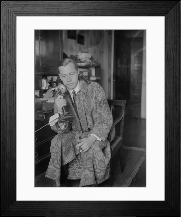 Framed Print : Reinald Werrenrath, between c1915 and c1920. Creator: Bain News Service Framed Print : Reinald Werrenrath, between c1915 and c1920. Creator: Bain News Service