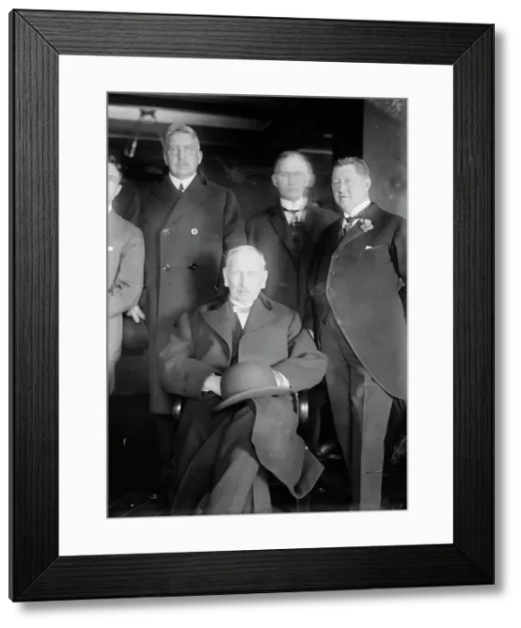 Framed Print : R.A.C. Smith, J.A. Topping, F.B. Dalzell, T.E. Burton, between c1915 and c1920. Creator: Bain News Service Framed Print : R.A.C. Smith, J.A. Topping, F.B. Dalzell, T.E. Burton, between c1915 and c1920. Creator: Bain News Service