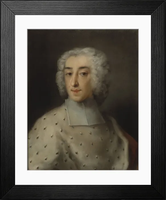 Framed Print : Clemens August of Bavaria (1700-1761), c1727. Creator: Carriera; Rosalba Giovanna (1657-1757) Framed Print : Clemens August of Bavaria (1700-1761), c1727. Creator: Carriera; Rosalba Giovanna (1657-1757)