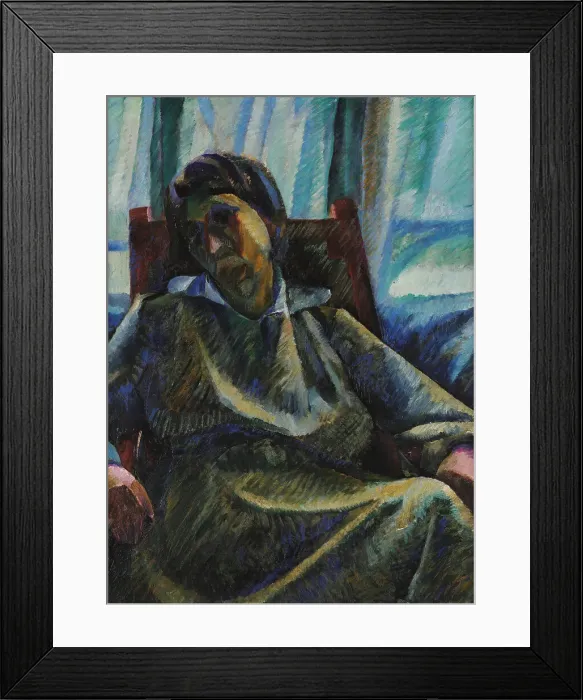 Framed Print : Sintesi plastica di figura seduta (Silvia), c1915. Creator: Boccioni; Umberto (1882-1916) Framed Print : Sintesi plastica di figura seduta (Silvia), c1915. Creator: Boccioni; Umberto (1882-1916)
