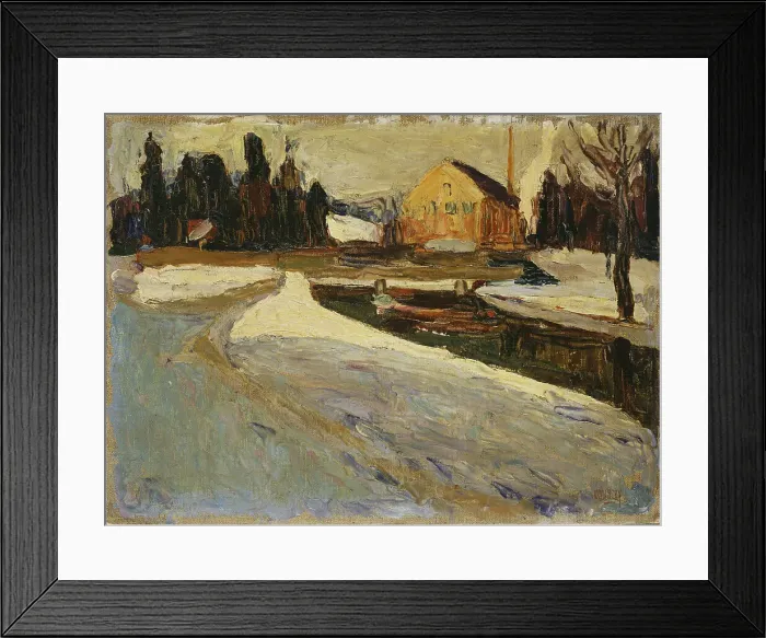 Framed Print : Schwabing, Winter Sun, 1901. Creator: Kandinsky; Wassily Vasilyevich (1866-1944) Framed Print : Schwabing, Winter Sun, 1901. Creator: Kandinsky; Wassily Vasilyevich (1866-1944)