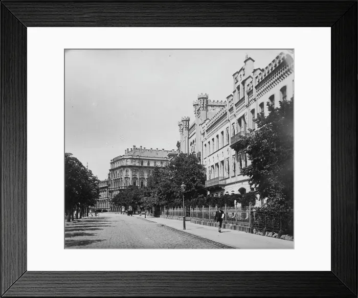 Framed Print : Riga - Crown Prince Blvd. between c1915 and c1920. Creator: Bain News Service Framed Print : Riga - Crown Prince Blvd. between c1915 and c1920. Creator: Bain News Service