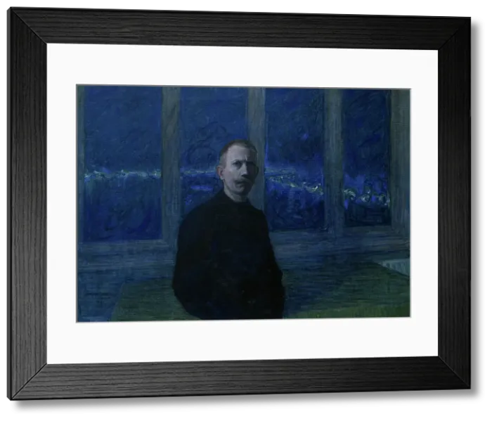Framed Print : I. Self-portrait, 1901. Creator: Jansson; Eugène (1862-1915) Framed Print : I. Self-portrait, 1901. Creator: Jansson; Eugène (1862-1915)