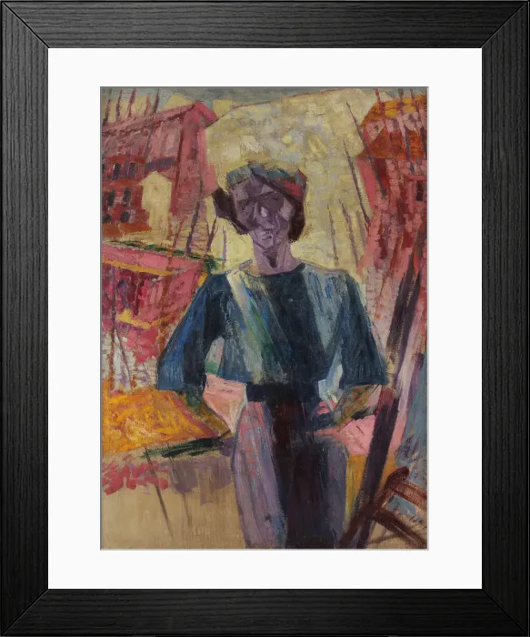 Framed Print : Studio di figura femminile, 1911. Creator: Boccioni; Umberto (1882-1916) Framed Print : Studio di figura femminile, 1911. Creator: Boccioni; Umberto (1882-1916)