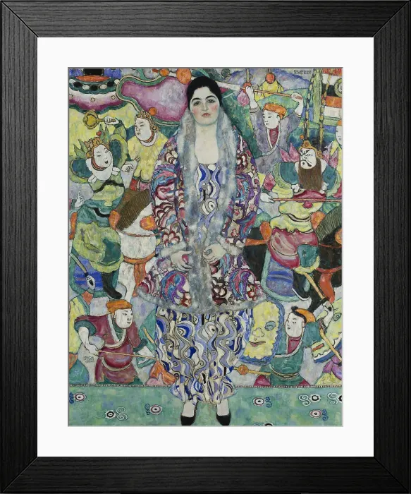 Framed Print : Portrait of Friederike Maria Beer, 1916. Creator: Klimt; Gustav (1862-1918) Framed Print : Portrait of Friederike Maria Beer, 1916. Creator: Klimt; Gustav (1862-1918)
