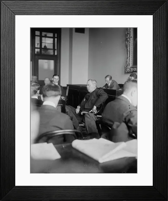 Framed Print : T.A. Gillespie on Stand, 1915. Creator: Bain News Service Framed Print : T.A. Gillespie on Stand, 1915. Creator: Bain News Service