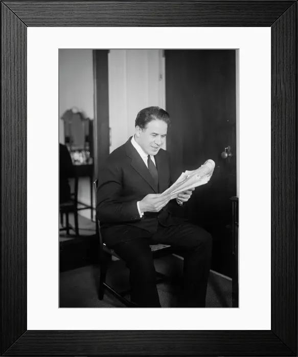 Framed Print : Titta Ruffo, between c1915 and c1920. Creator: Bain News Service Framed Print : Titta Ruffo, between c1915 and c1920. Creator: Bain News Service