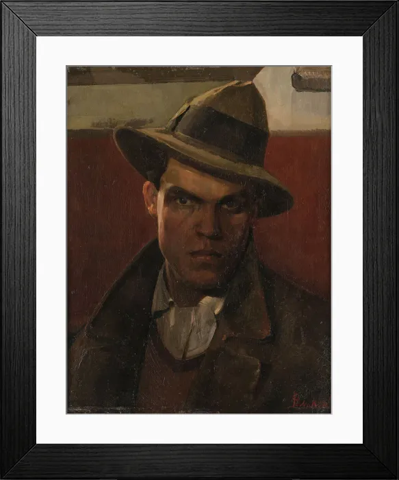 Framed Print : Self-portrait, 1928. Creator: Pancheri; Gino (1905-1943) Framed Print : Self-portrait, 1928. Creator: Pancheri; Gino (1905-1943)