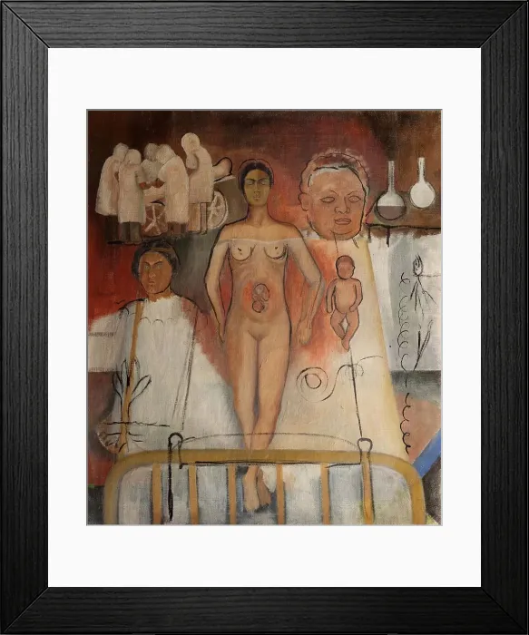 Framed Print : Frida and the Caesarean Operation or The Hospital, 1931. Creator: Kahlo; Frida (1907-1954) Framed Print : Frida and the Caesarean Operation or The Hospital, 1931. Creator: Kahlo; Frida (1907-1954)