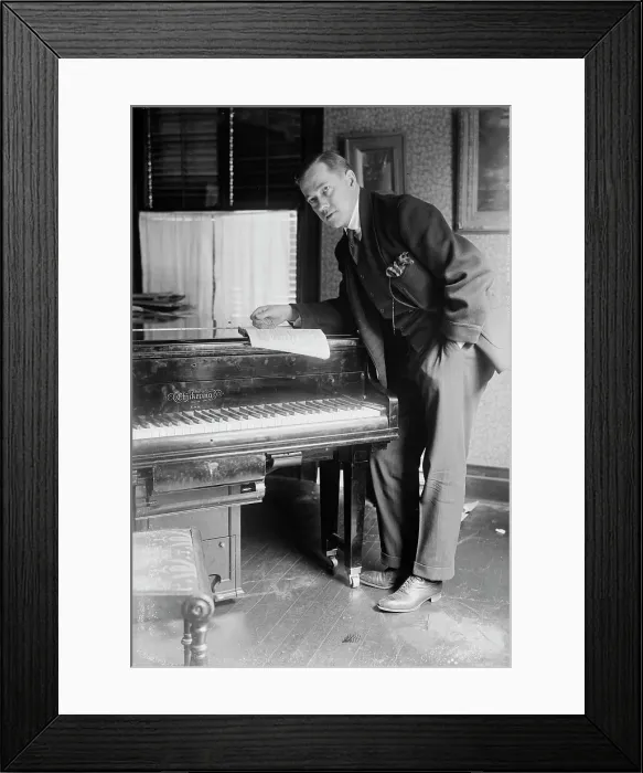 Framed Print : Reinald Werrenrath, between c1915 and c1920. Creator: Bain News Service Framed Print : Reinald Werrenrath, between c1915 and c1920. Creator: Bain News Service