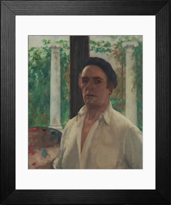 Framed Print : Self-portrait, 1931. Creator: Bresciani; Archimede (1881-1939) Framed Print : Self-portrait, 1931. Creator: Bresciani; Archimede (1881-1939)