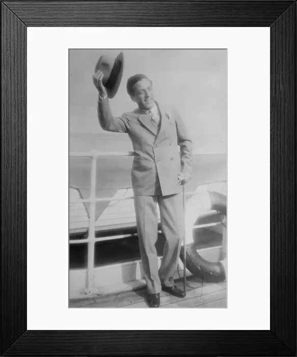 Framed Print : Ted Lewis, between c1915 and c1920. Creator: Bain News Service Framed Print : Ted Lewis, between c1915 and c1920. Creator: Bain News Service