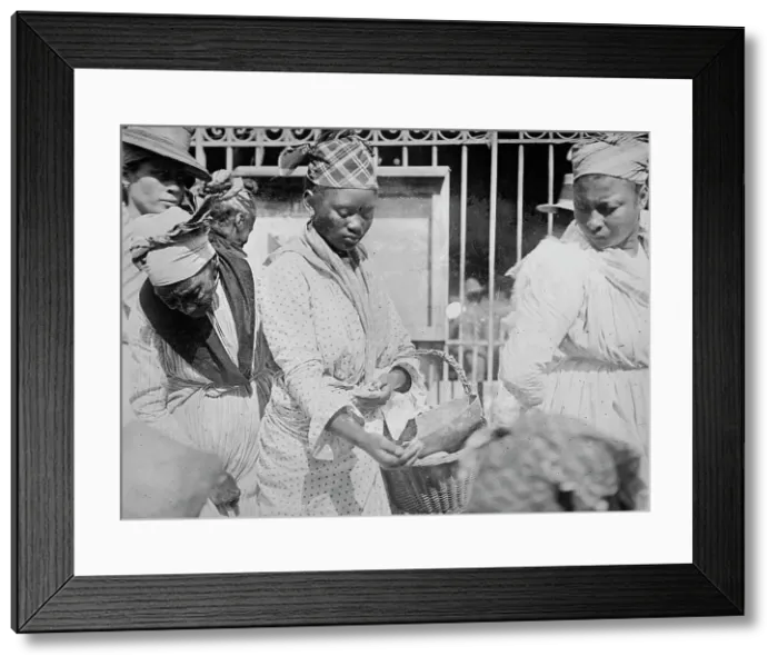 Framed Print : West Indian woman, between c1915 and c1920. Creator: Bain News Service Framed Print : West Indian woman, between c1915 and c1920. Creator: Bain News Service