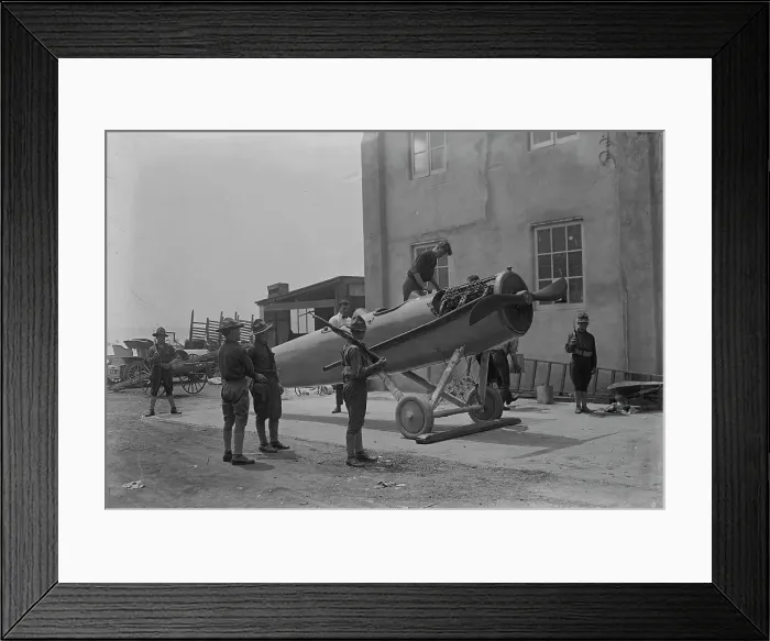 Framed Print : Testing aeroplane, between c1915 and c1920. Creator: Bain News Service Framed Print : Testing aeroplane, between c1915 and c1920. Creator: Bain News Service