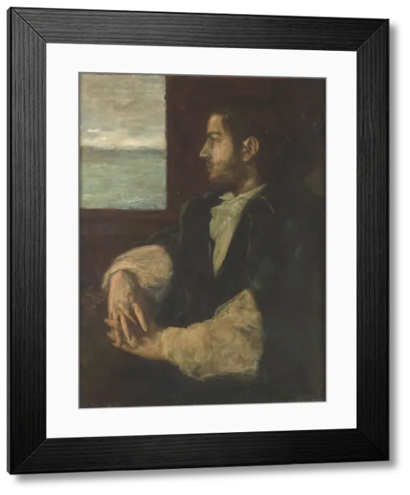 Framed Print : Self-portrait. Creator: Fortuny y Madrazo; Mariano (1871-1949) Framed Print : Self-portrait. Creator: Fortuny y Madrazo; Mariano (1871-1949)