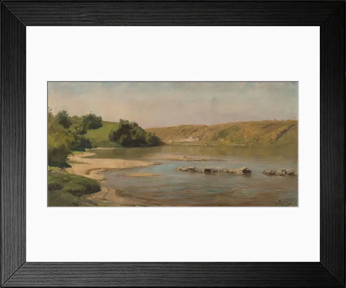 Framed Print : Oka river, 1903. Creator: Polenov; Vasili Dmitrievich (1844-1927) Framed Print : Oka river, 1903. Creator: Polenov; Vasili Dmitrievich (1844-1927)