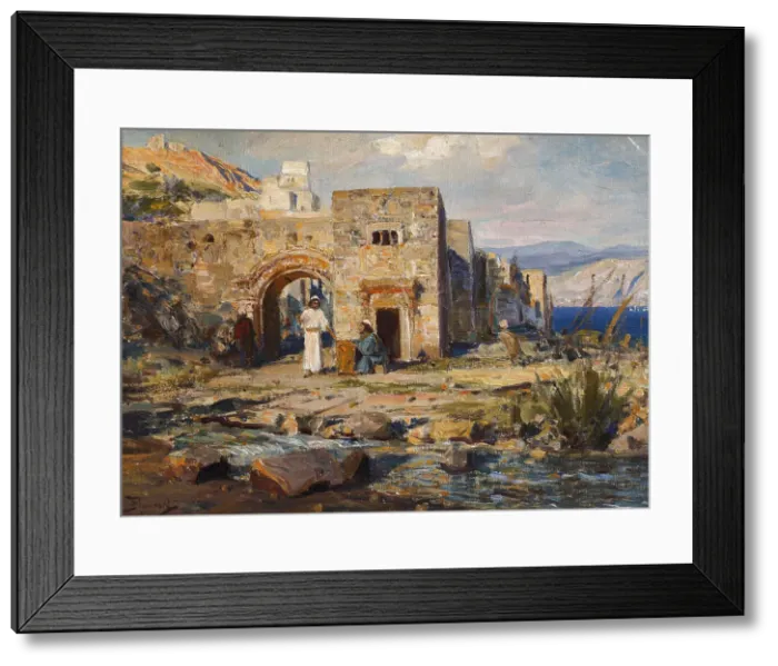 Framed Print : Saint Matthew the Evangelist, c1900-1908. Creator: Polenov; Vasili Dmitrievich (1844-1927) Framed Print : Saint Matthew the Evangelist, c1900-1908. Creator: Polenov; Vasili Dmitrievich (1844-1927)