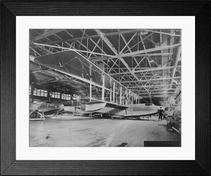 Framed Print : Curtiss H-12 [plane], between c1915 and c1920. Creator: Bain News Service