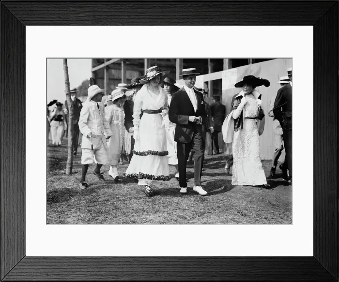 Framed Print : At Polo game: Angelica Brown, Mrs. W.R. Vanderbilt, Jr. 1914. Creator: Bain News Service Framed Print : At Polo game: Angelica Brown, Mrs. W.R. Vanderbilt, Jr. 1914. Creator: Bain News Service