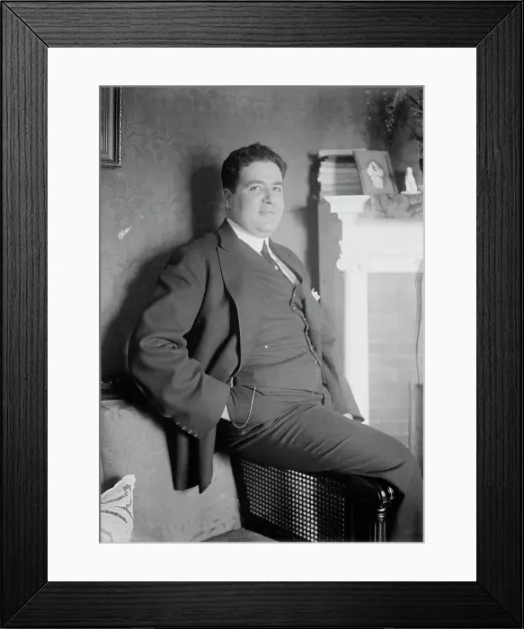 Framed Print : Renato Zanelli, between c1915 and c1920. Creator: Bain News Service Framed Print : Renato Zanelli, between c1915 and c1920. Creator: Bain News Service