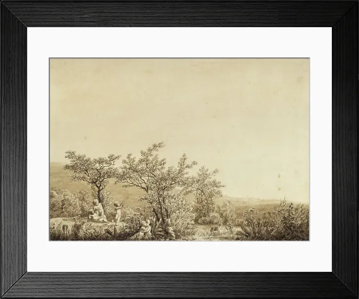 Framed Print : Autumn - Evening - Maturity (from the seasons, times of day, and ages of man cycle), 1803. Creator: Friedrich; Caspar David (1774-1840) Framed Print : Autumn - Evening - Maturity (from the seasons, times of day, and ages of man cycle), 1803. Creator: Friedrich; Caspar David (1774-1840)