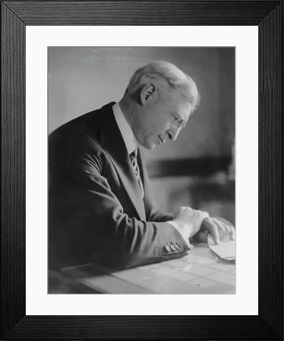 Framed Print : B. Baruch, between c1915 and c1920. Creator: Bain News Service Framed Print : B. Baruch, between c1915 and c1920. Creator: Bain News Service