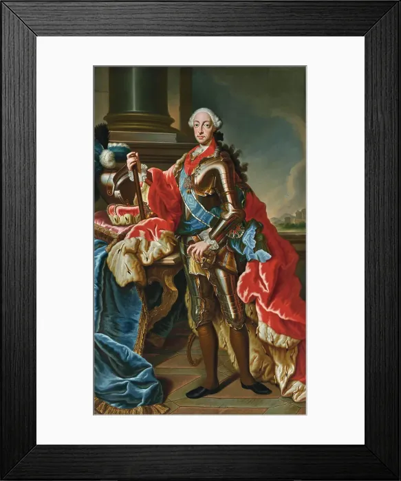 Framed Print : Portrait of Maximilian III Joseph (1727-1777), Elector of Bavaria. Creator: Winter; Franz Joseph (1690-after 1768) Framed Print : Portrait of Maximilian III Joseph (1727-1777), Elector of Bavaria. Creator: Winter; Franz Joseph (1690-after 1768)