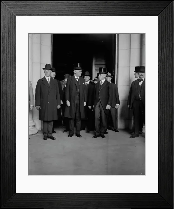 Framed Print : Balfour, Lansing, 1917. Creator: Bain News Service Framed Print : Balfour, Lansing, 1917. Creator: Bain News Service