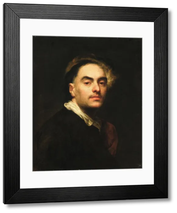 Framed Print : Self-portrait. Creator: Palko; Franz Anton (1717-1766) Framed Print : Self-portrait. Creator: Palko; Franz Anton (1717-1766)