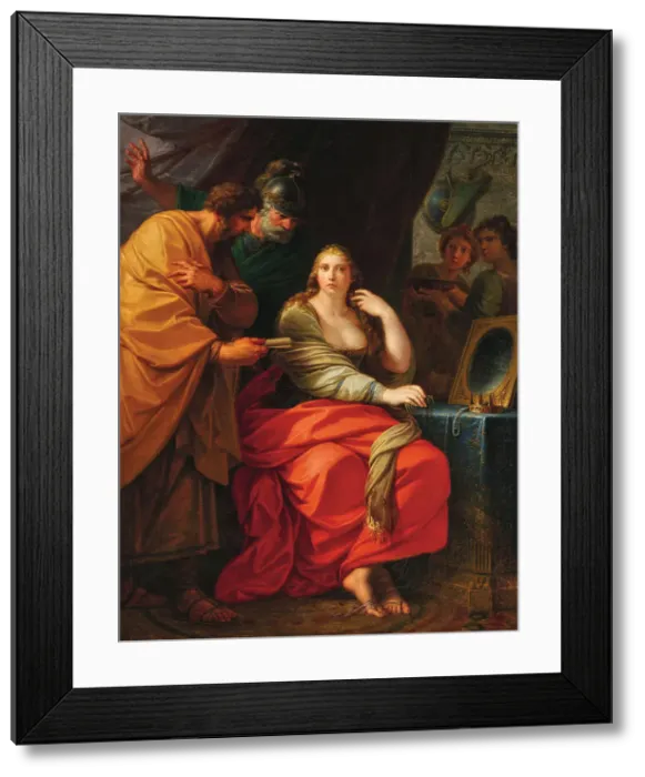 Framed Print : Queen Semiramis, 1800. Creator: Füger; Heinrich Friedrich (1751-1818) Framed Print : Queen Semiramis, 1800. Creator: Füger; Heinrich Friedrich (1751-1818)