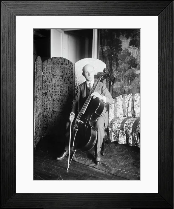 Framed Print : Casals, between c1915 and c1920. Creator: Bain News Service Framed Print : Casals, between c1915 and c1920. Creator: Bain News Service