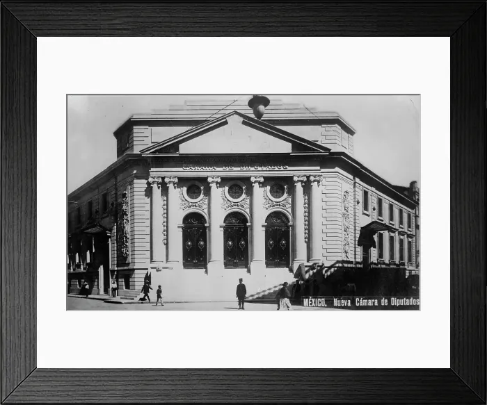 Framed Print : Chamber of Deputies - Mexico, Nueva Camara de Diputados, between 1910 and 1915. Creator: Bain News Service Framed Print : Chamber of Deputies - Mexico, Nueva Camara de Diputados, between 1910 and 1915. Creator: Bain News Service