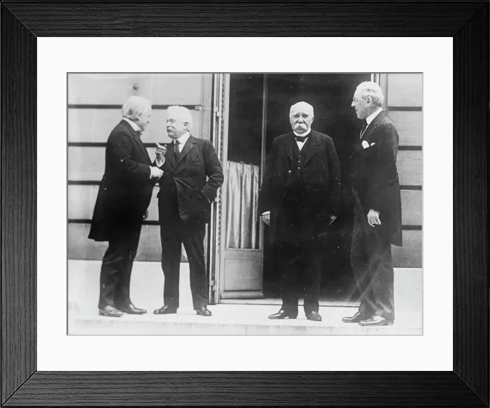 Framed Print : Big Four, between c1915 and c1920. Creator: Bain News Service Framed Print : Big Four, between c1915 and c1920. Creator: Bain News Service