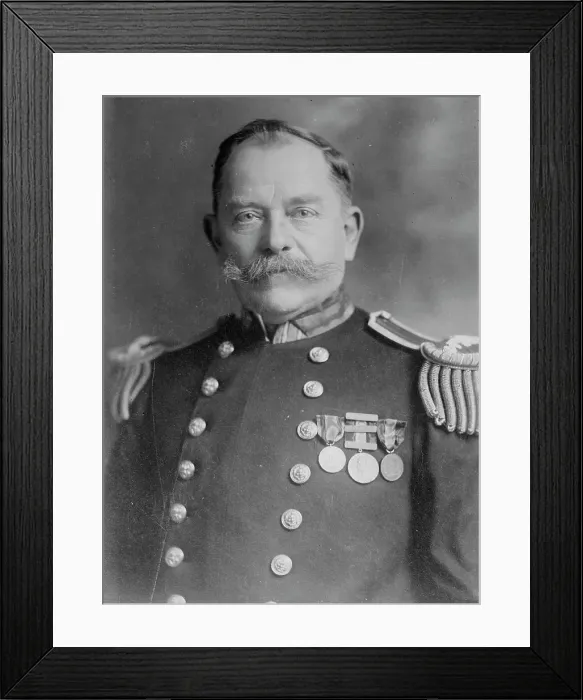 Framed Print : Admiral Aaron Ward, 1914. Creator: Bain News Service Framed Print : Admiral Aaron Ward, 1914. Creator: Bain News Service