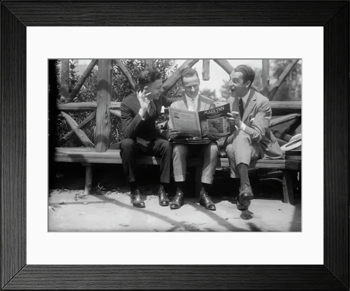 Framed Print : All-Stars trio, between c1915 and c1920. Creator: Bain News Service Framed Print : All-Stars trio, between c1915 and c1920. Creator: Bain News Service