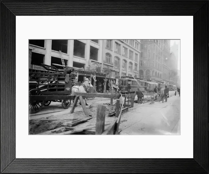 Framed Print : Broadway, between c1915 and c1920. Creator: Bain News Service Framed Print : Broadway, between c1915 and c1920. Creator: Bain News Service