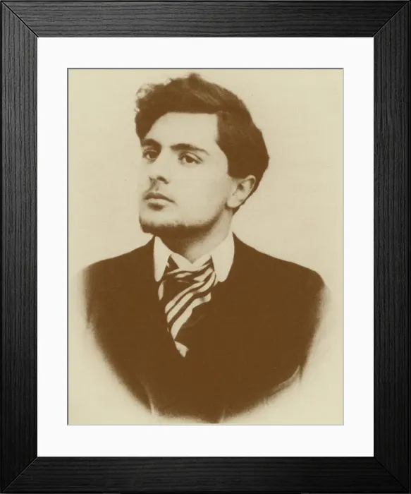 Framed Print : Amedeo Modigliani, Livorno, c1901. Creator: Anonymous () Framed Print : Amedeo Modigliani, Livorno, c1901. Creator: Anonymous ()