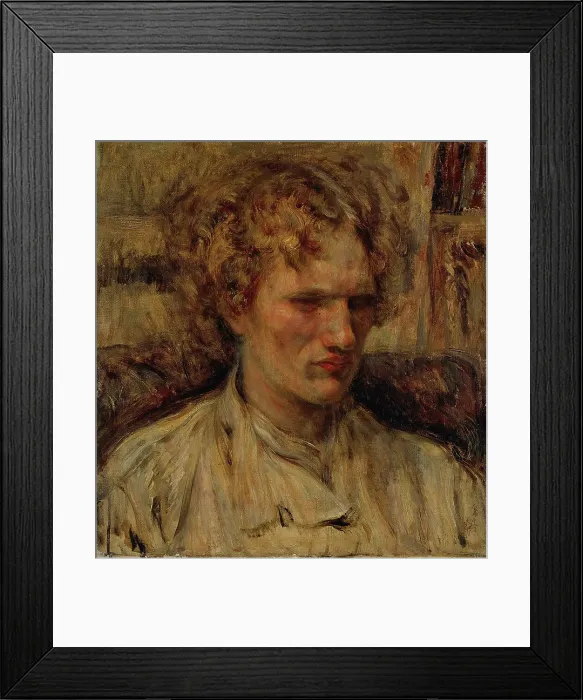 Framed Print : Portrait of Vasili Yakovlevich Eroshenko (1890-1952), 1920. Creator: Tsune; Nakamura (1887-1924) Framed Print : Portrait of Vasili Yakovlevich Eroshenko (1890-1952), 1920. Creator: Tsune; Nakamura (1887-1924)