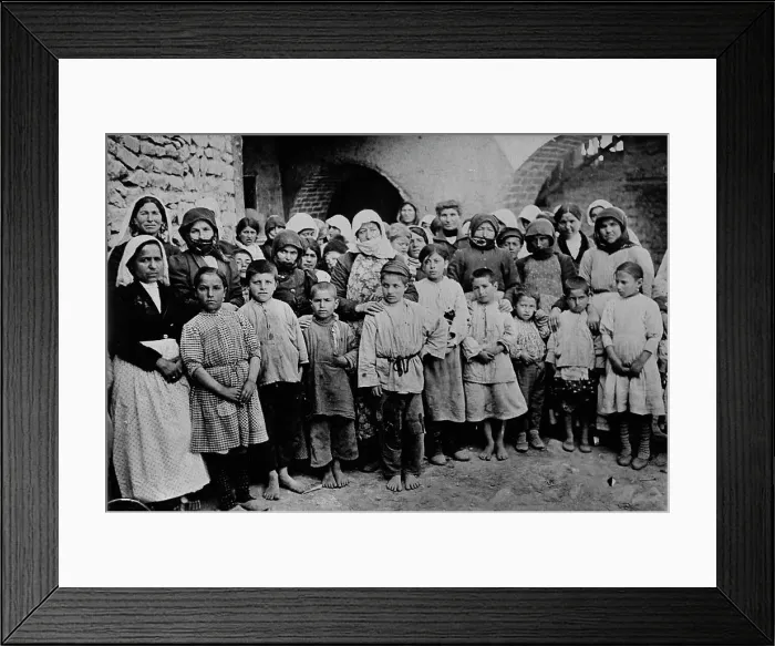 Framed Print : Armenian relief, between c1915 and c1920. Creator: Bain News Service Framed Print : Armenian relief, between c1915 and c1920. Creator: Bain News Service
