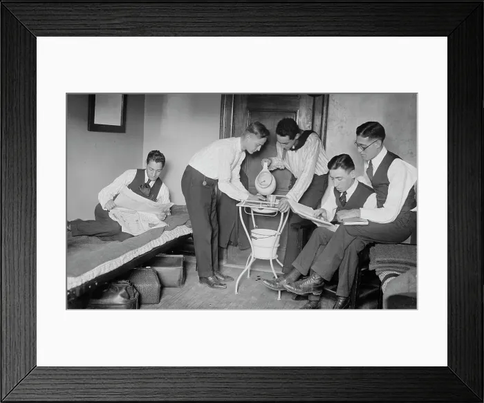 Framed Print : Army Students, Columbia, between c1915 and c1920. Creator: Bain News Service Framed Print : Army Students, Columbia, between c1915 and c1920. Creator: Bain News Service