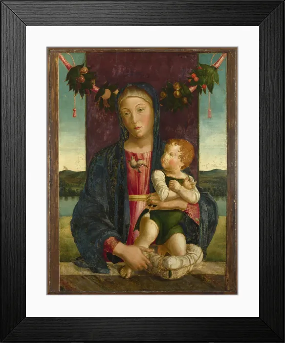 Framed Print : The Virgin and Child, 1480-1490. Creator: Bastiani; Lazzaro (1429-1512) Framed Print : The Virgin and Child, 1480-1490. Creator: Bastiani; Lazzaro (1429-1512)